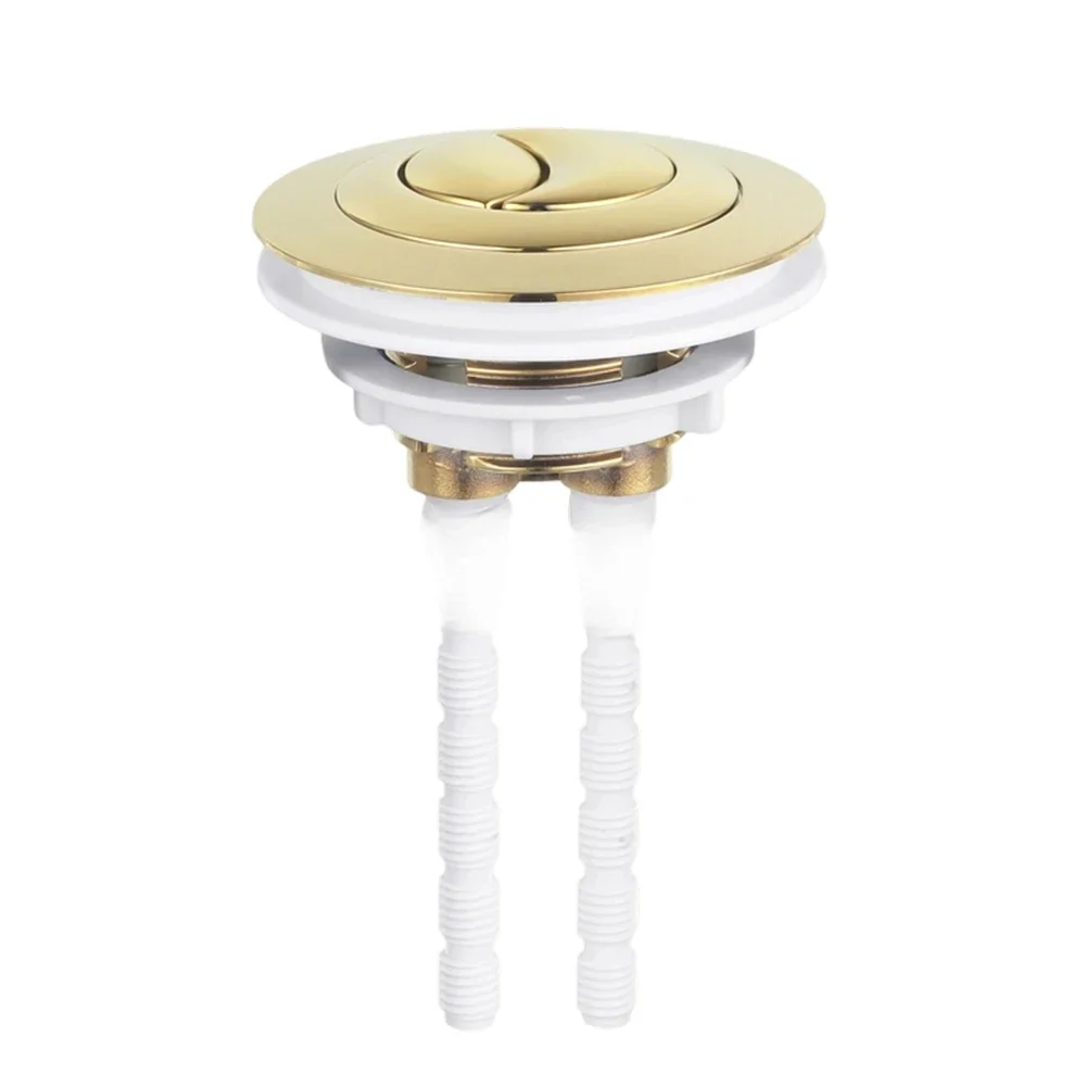 

Push Button Flush Dual Flush Button Adjustable Rod Length Easy Installation Dual Flush Toilet Button Bathroom Upgrade