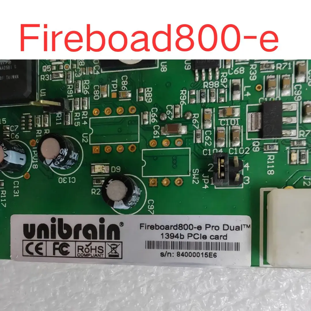 used Fireboard800-e Pro DUAL 1394b P Industrial Camera Capture Card test OK Fast shipping