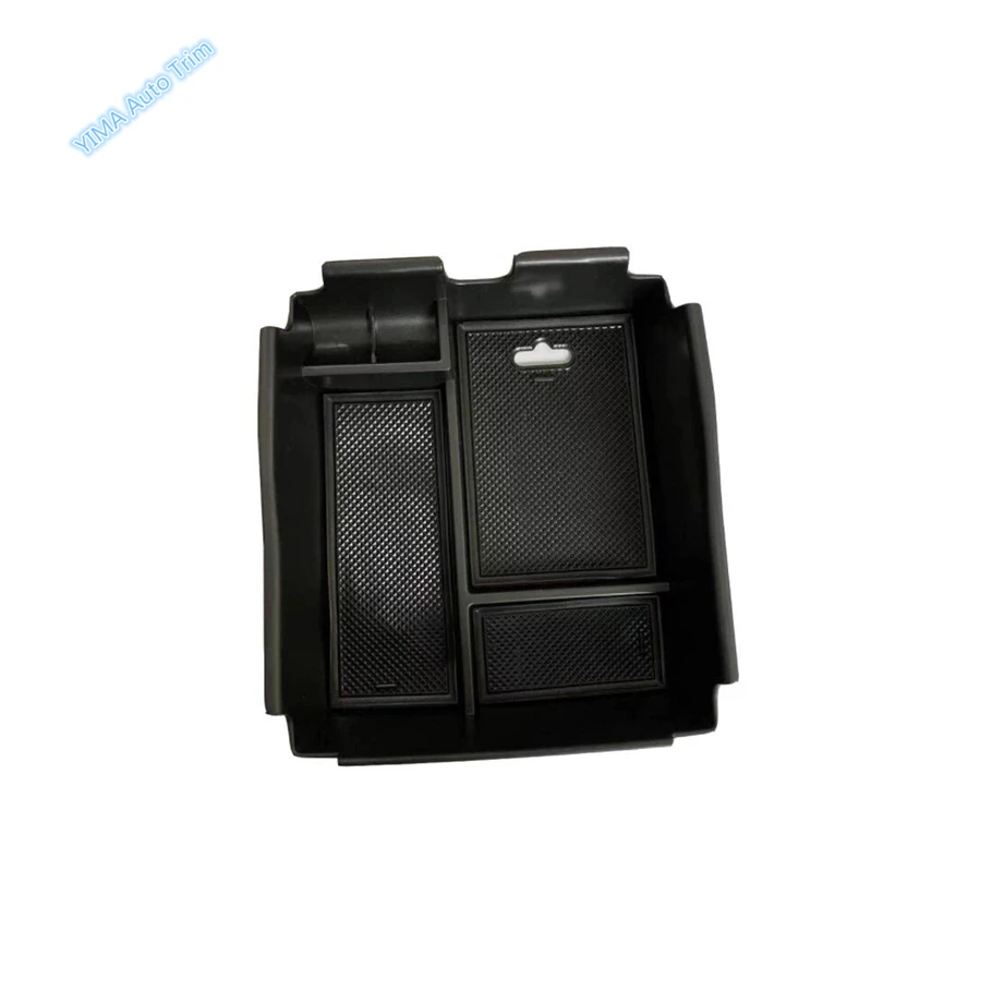 Central Control Armrest Secondary Organizer Box Container Multifunction For Hyundai Santa Fe 2019 - 2021 Car Decoration Interior