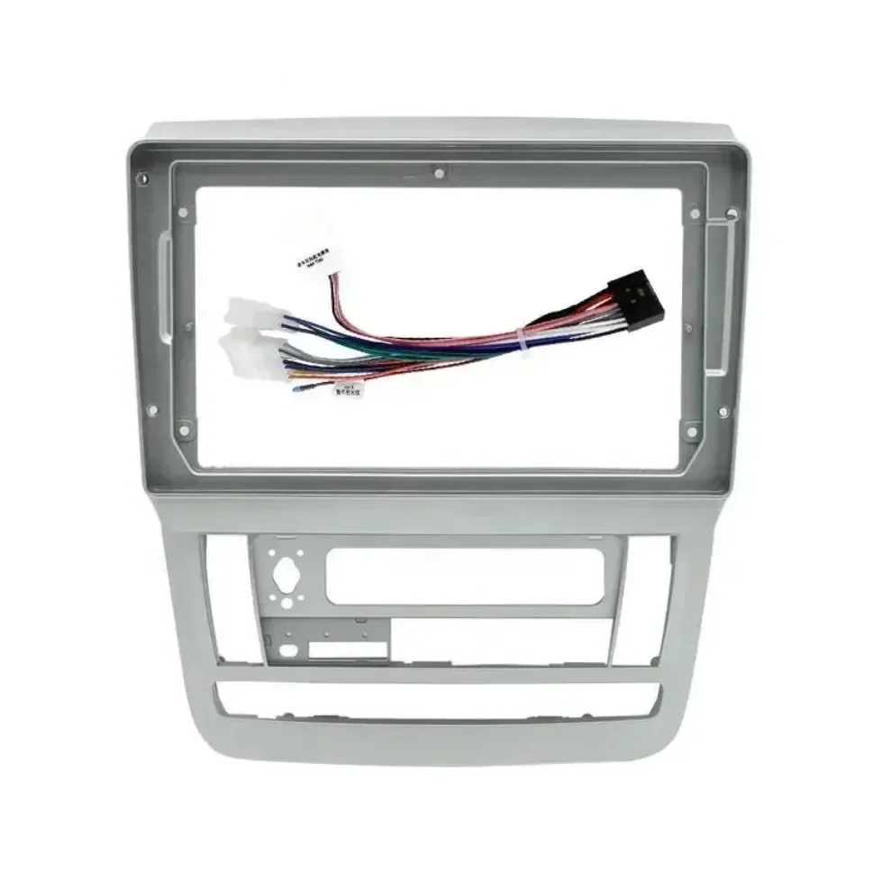 For TOYOTA Alphard 10 Serices Vellfire 2002-2011 9 Inch Car Radio Fascia Frame Cable Canbus Stereo Android Dashboard Kit Face Pl