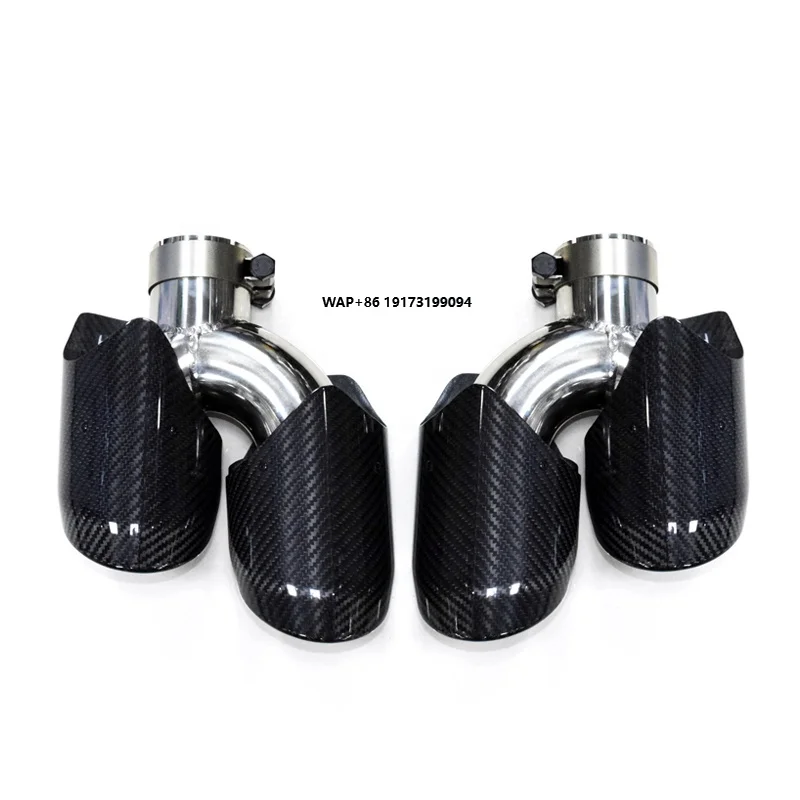 

Carbon Fiber Muffler Tip For Porsche-2014-2018 Macan Exhaust Tip Exhaust Pipe