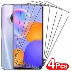 4PCS Tempered Glass  For Huawei Y9A Y9 Prime Y9S Y9 Y7P Y7A Y7 Y6 Pro Screen Protector For Huawei Y7 Y6 Y5 Prime 2019 Y6S 2019