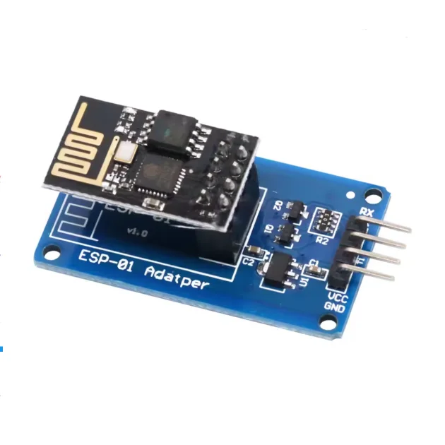 ESP8266 ESP-01 WiFi wireless transceiver adapter serial port long-distance transparent transmission module blue board