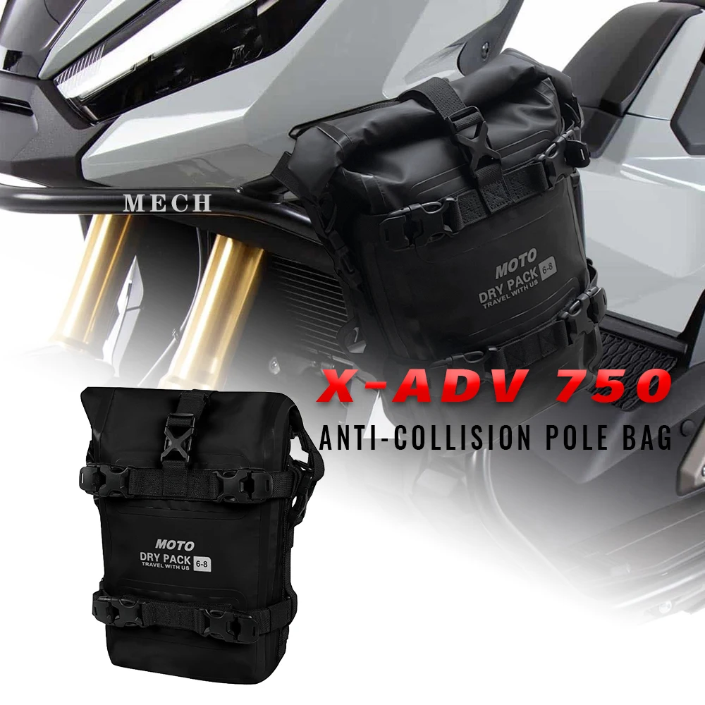 

Motorcycle Frame Crash Bars Waterproof Bag Bumper Repair Tool Placement Bag For HONDA X-ADV XADV 750 XADV750