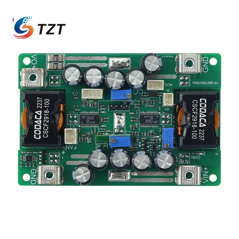 TZT YF-BKT60V50A Power Supply Board 50A/12-60V DC Automatic Buck Boost Converter Step up down Converter