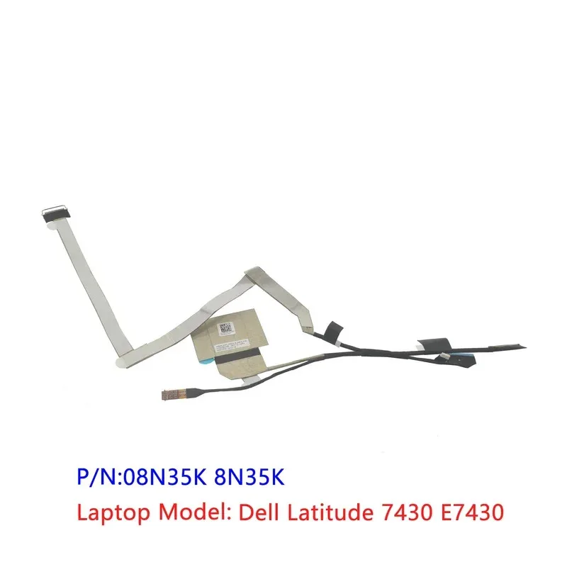 

Original New For Dell Latitude 7430 E7430 HDB40 EDP 6 EMZA FHD LCD LVDS CABLE LINE 08N35K 8N35K TT