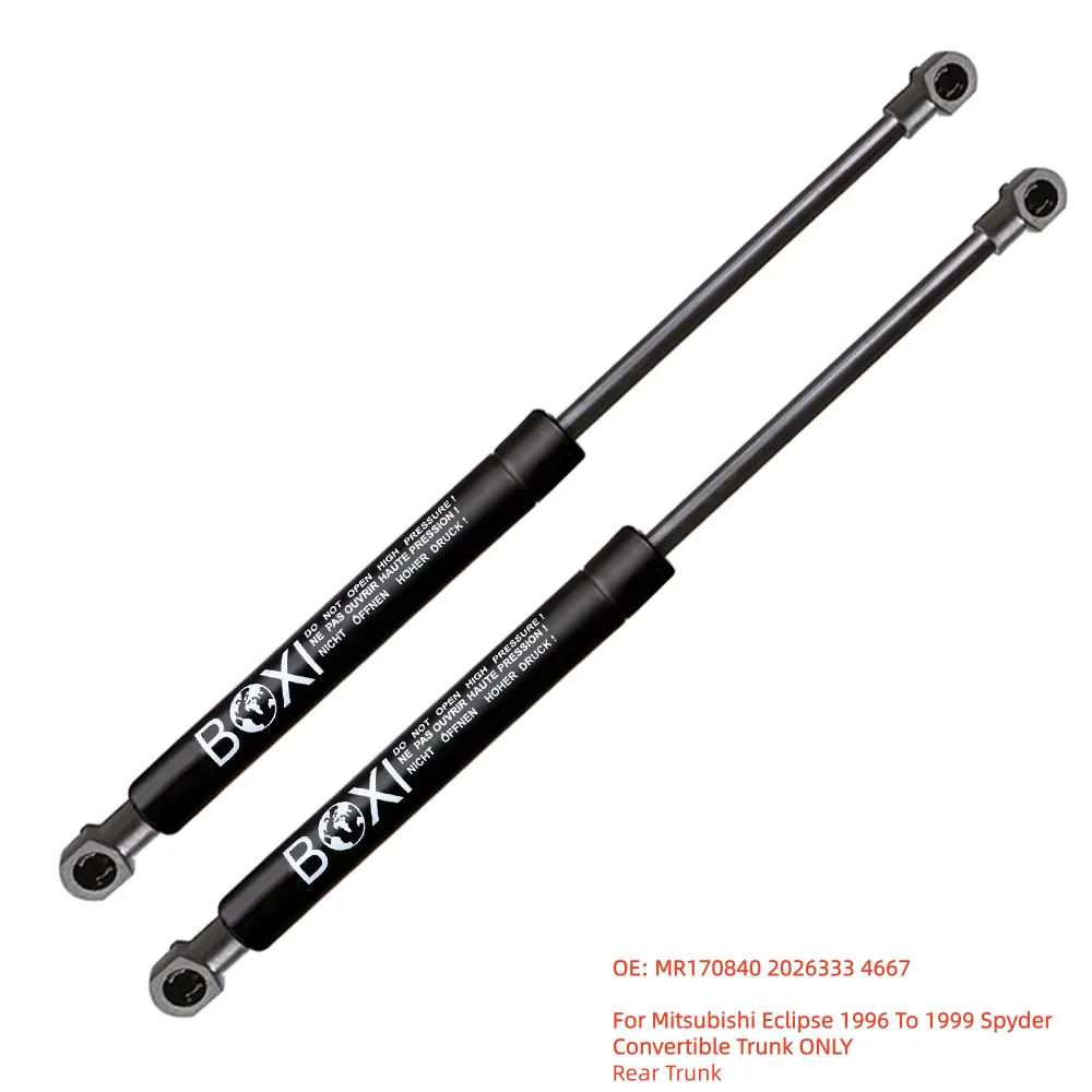 

2Pcs Trunk Strut Lift Supports MR153573 MR170840 For Mitsubishi Eclipse 1996 - 1999 Spyder Convertible Trunk ONLY Lift Struts