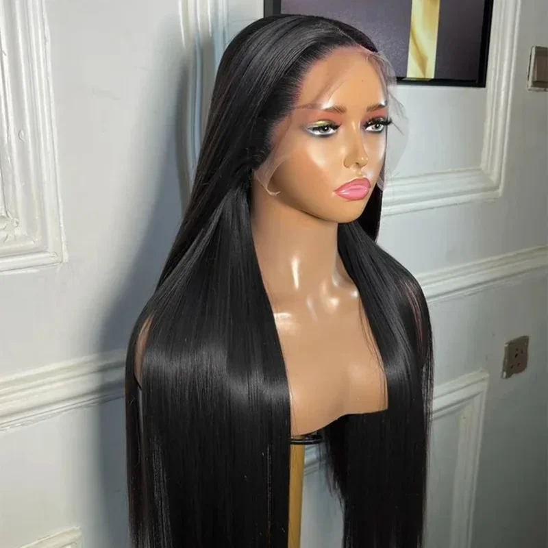 

Export Images 30 40 Inch Straight 13x6 Lace Frontal Wigs Human Hair 13x4 Hd Lace Wigs Bone Straight Human Hair Wig 5x5 Glueless