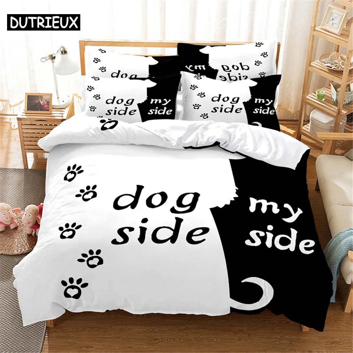 

3D White Bedding Set Queen Bedding Duvet Cover Set Bedding Set Bed Cover Cotton Queen Bedroom Bed Cover Set Bed Set Bedding