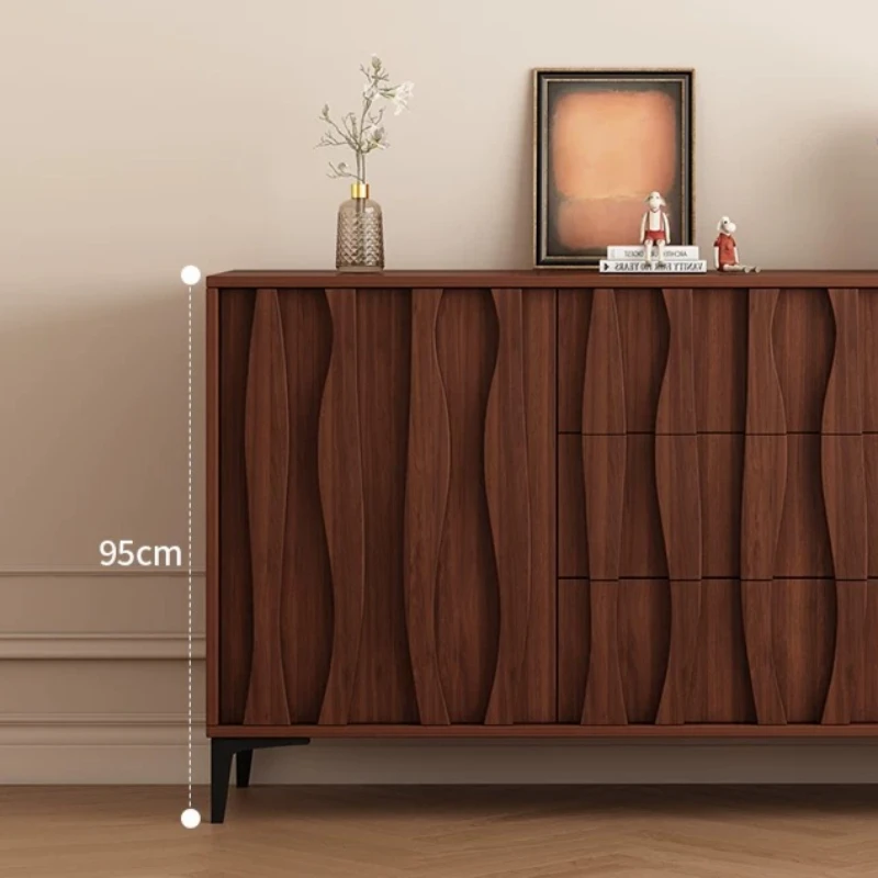 Retro Style Side Cabinet Modern Simple Living Room Household Entrance Cabinet Nordic Organizer Woonkamer Kasten Home Furniture