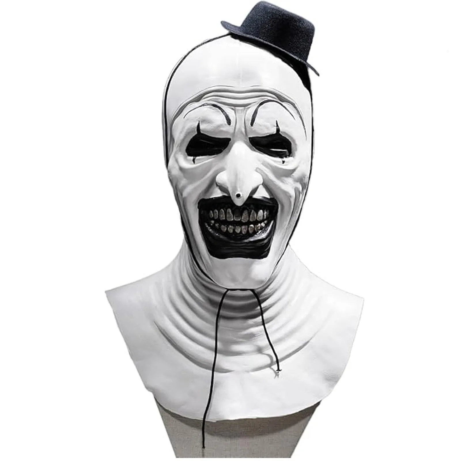 قناع مهرج تنكري مخيف للبالغين ، فن مرعب ، رأس كامل ، إكسسوارات هالوين ، زي جديد ، #5
