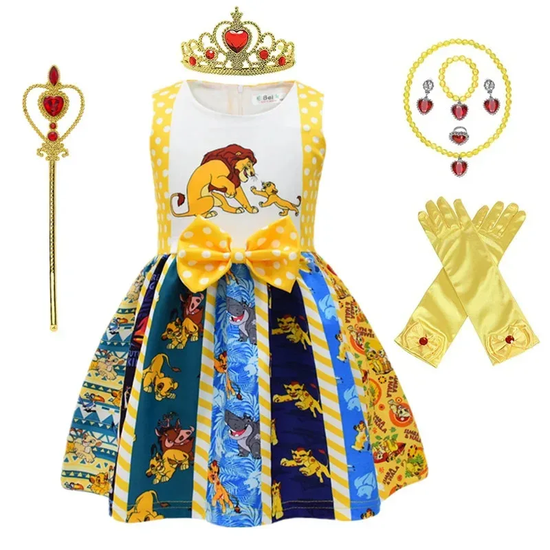 Simba robes pour enfants filles lion costume enfants Halloween déguisement animal petite amie le roi Lion robe Simba anniversaire c ujfj
