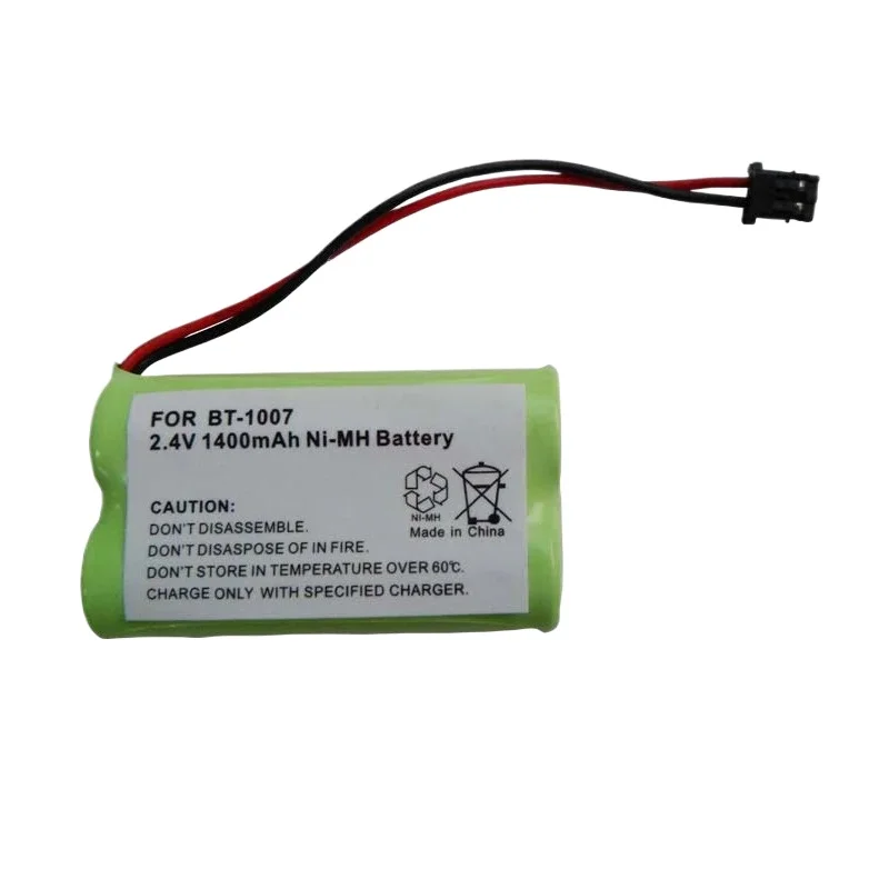 2.4V 1400mAh NI-MH Cordless Phone Battery For Uniden BT-1007 BT1015 BT1007 DCX150 BT904 EXP370 CPH479B B730 Rechargeable Battery