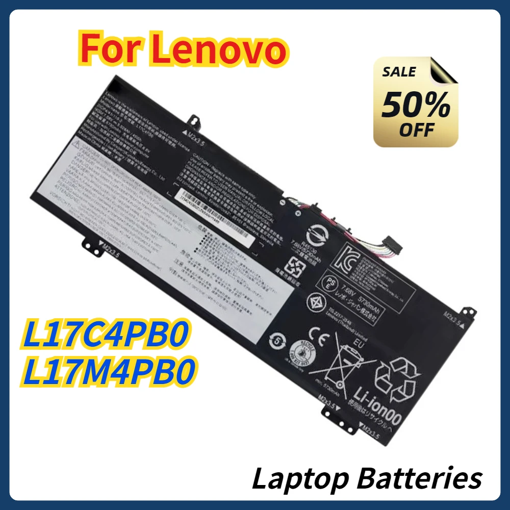 L17C4PB0 L17M4PB0 Battery for Lenovo Xiaoxin Air 14ARR 14IKBR 15ARR 15IKBR Ideapad530s-14IKB 530s-15IKB YOGA 530-14IKB