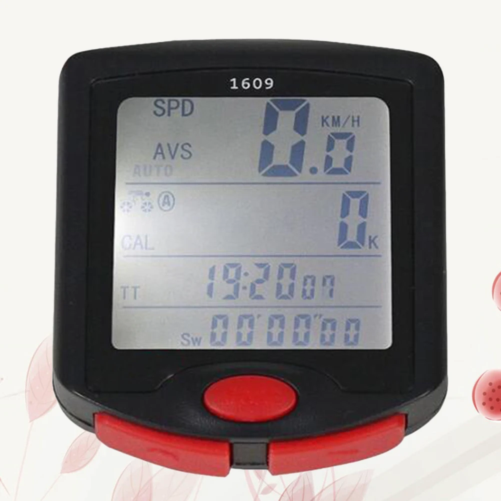 

Bike Computer Night Light Waterproof Stopwatch Speedometer Odometer Real Time Display Travel Distance Calorie Consumption Modern