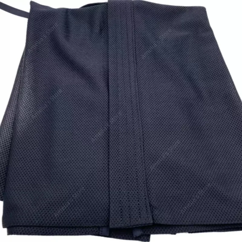 سترة كيندو رفيعة للغاية باللون الأزرق الداكن - زي كيندو جي الصيفي سريع الجفاف وجيد التهوية