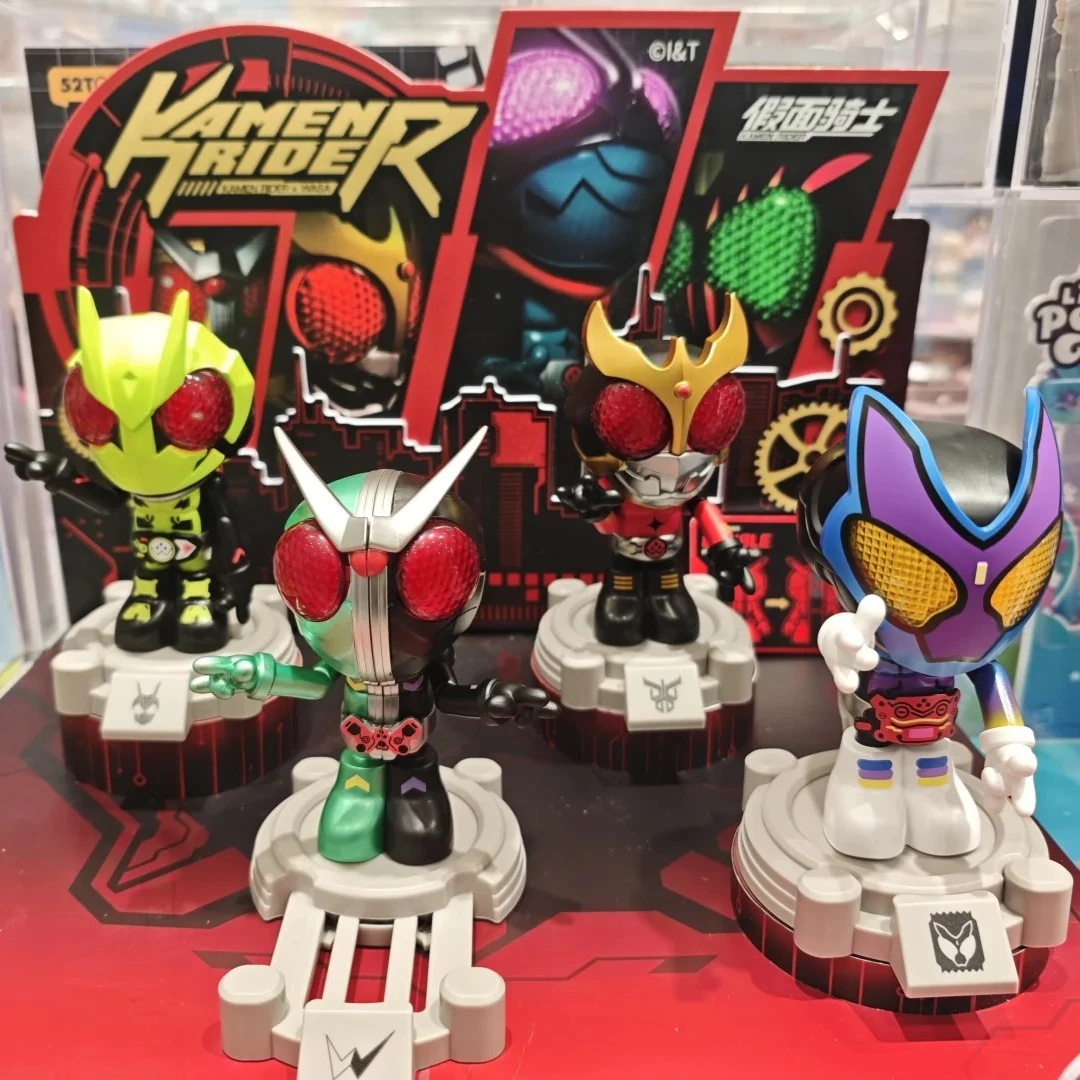 

WASA Kamen Rider Blind Box Mini Mystery Box Фигурка Аниме Кукла Сумка-сюрприз Коллекция Модель Оригинальный Настольный Орнамент Игрушка