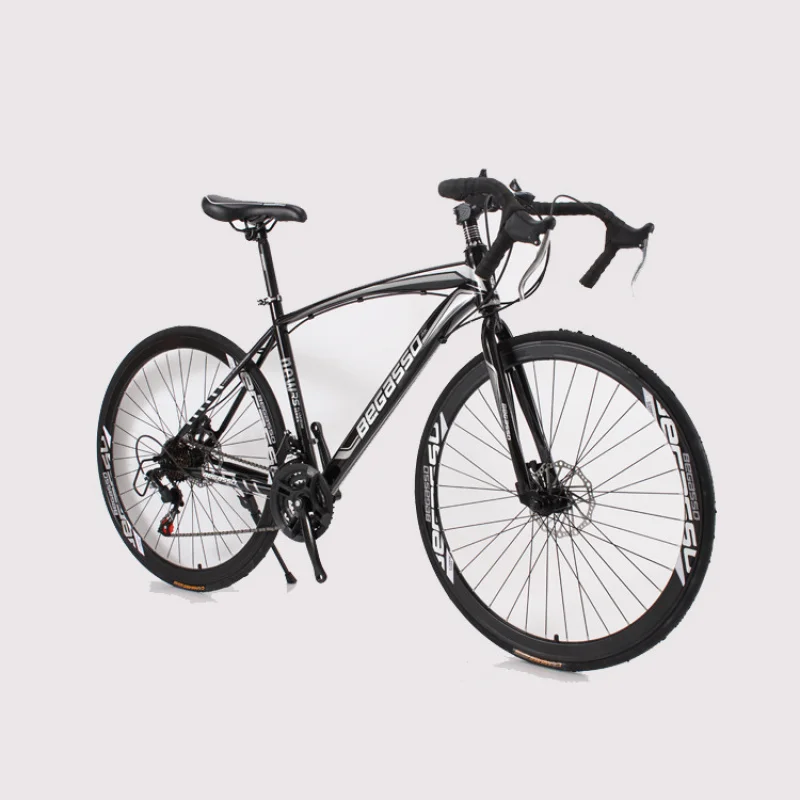 Bicicleta de carreras para adultos, ligera, con barra de caída, venta al por mayor transfronteriza