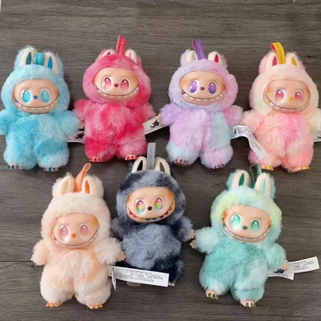 High-quality  cloth third generation  colorful plush pendant bubble mat blind box cross-border explosive doll