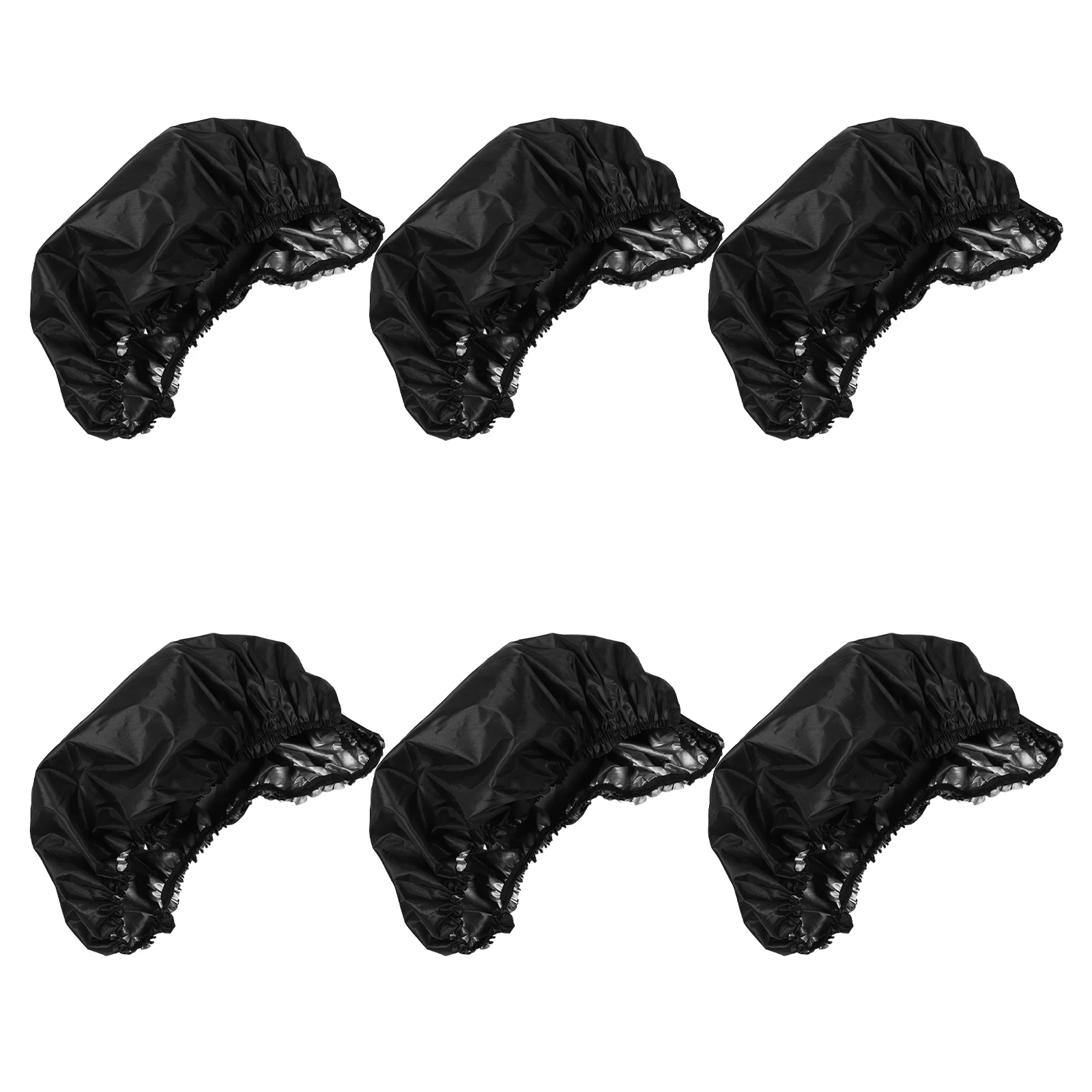 

6 Pcs Rear Seat Bag Rain Cover Bicycle Tail Trunk Frame Rack Cycling Saddle Container Oxford Cloth Bike Protector Waterproof