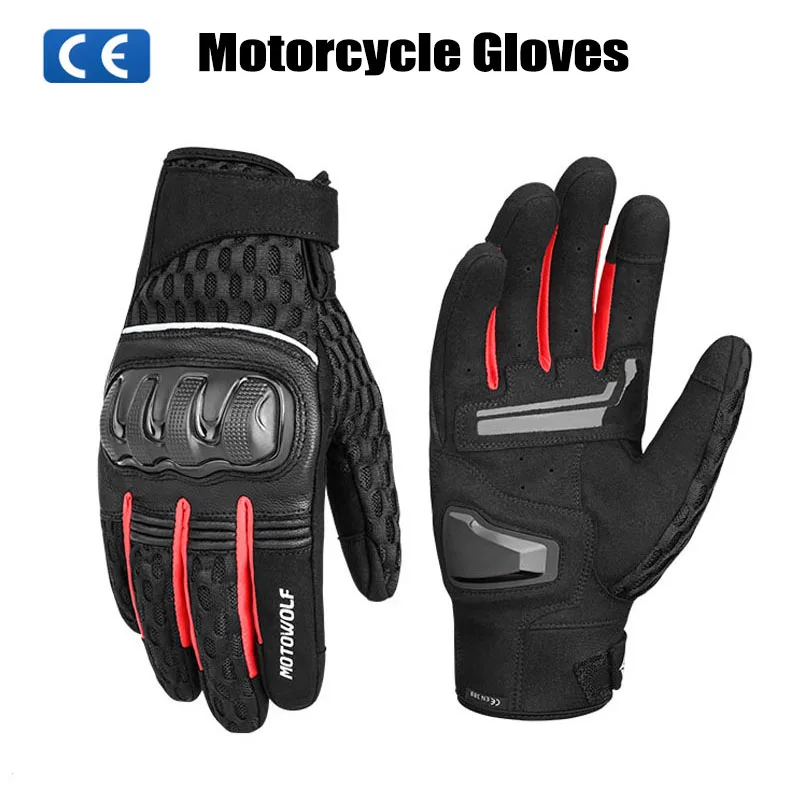 

Motorcycle Gloves Summer Riding Gloves Hard Knuckle Touchscreen Motorbike Gloves Tactical Gloves For Dirt Bike Motocross ATV UTV