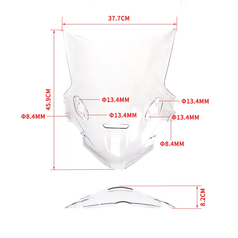 For CFMOTO 675SR-R Windshield 675 SR-R Windscreen Front Fairing Deflector Visor Motorcycle Accessories Original Parts