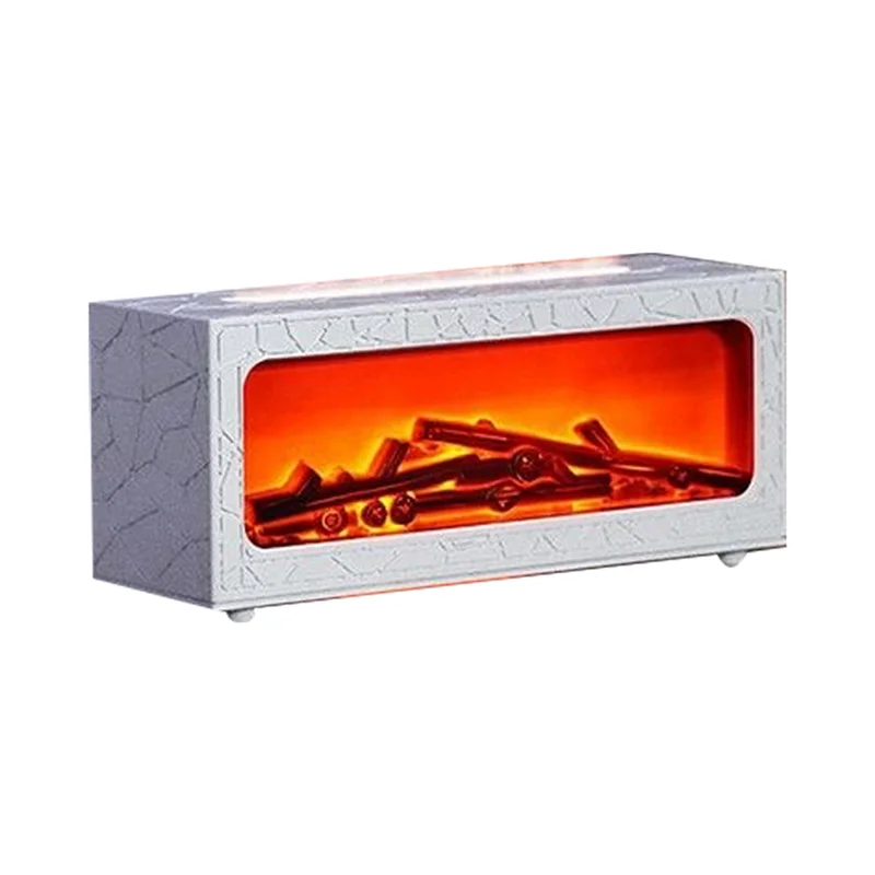 

ABBZ-для эфирных масел, мини-диффузоры для каминов, увлажнитель с дистанционным управлением, огненное костра, 7-цветная лампа