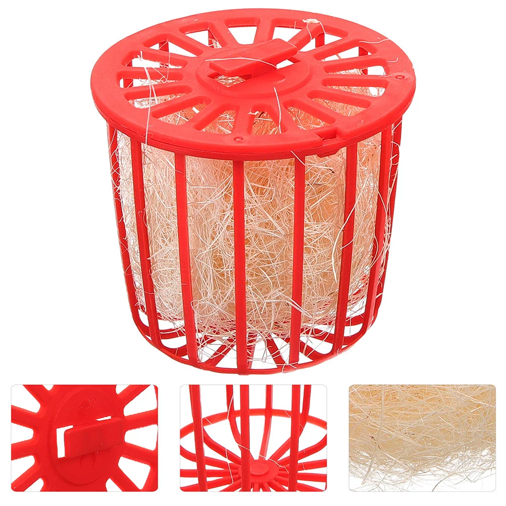 

4pcs Pigeon Nest Basin Bird Shelter Bird Parrot Bird Nest Bowl Nesting Bowl for Hatching canary nest