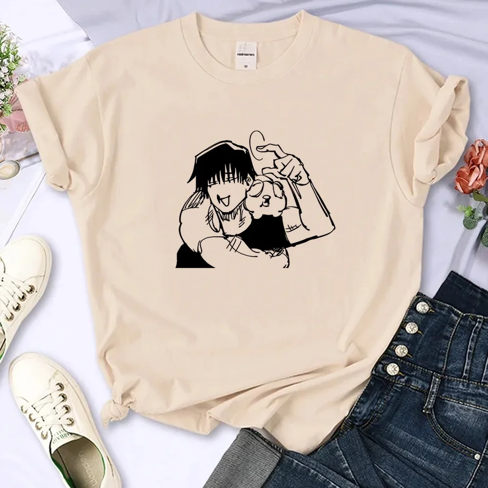 Toji Fushiguro tshirt women manga Psychedelic cute scene  shirt cute 2000s japanese party 80s