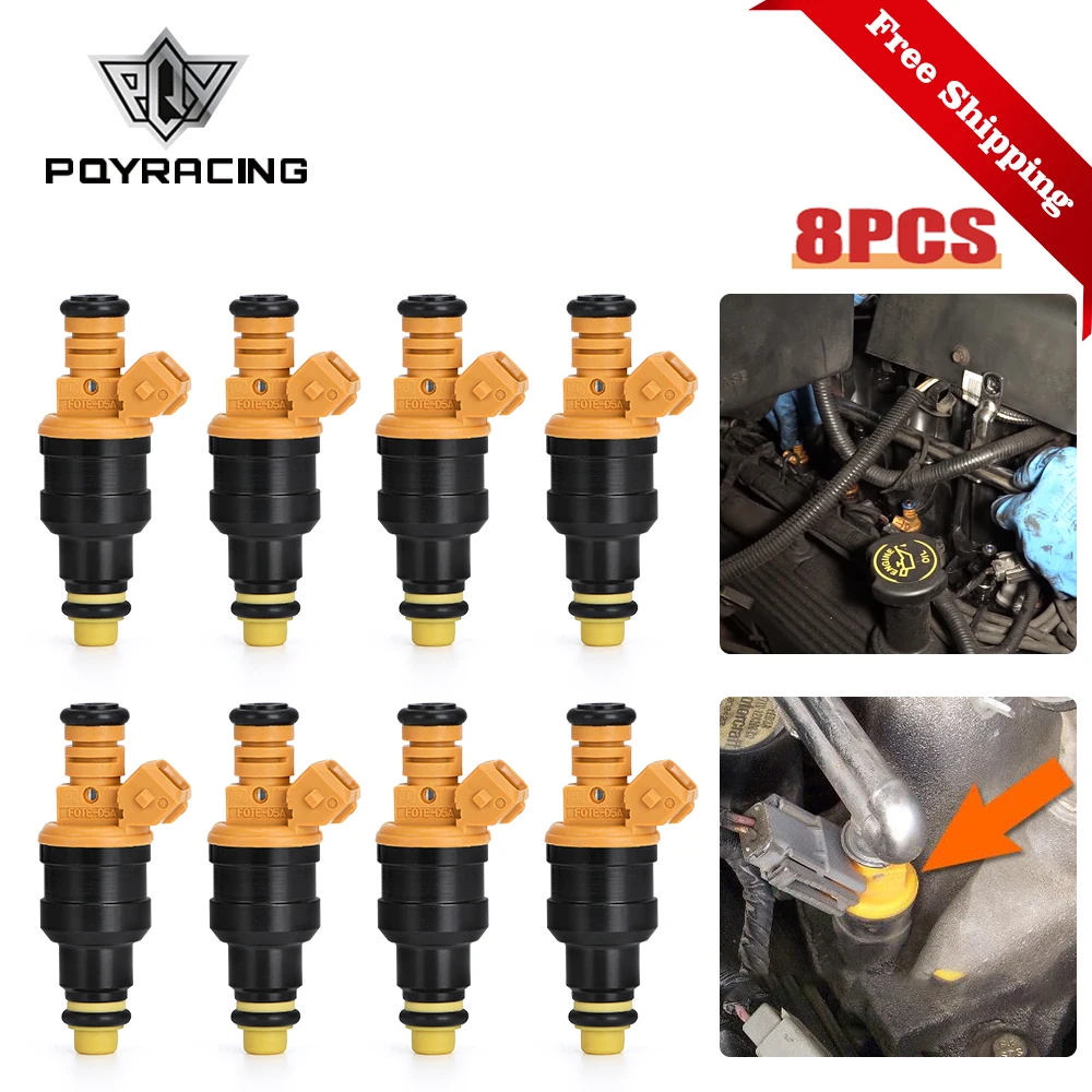 

8PCS 0280150943 Fuel Injector Fit For Ford Mustang Excursion E-150 F-150 Expedition Crown Victoria E-350 F-350 F-250 4.6-5.8L