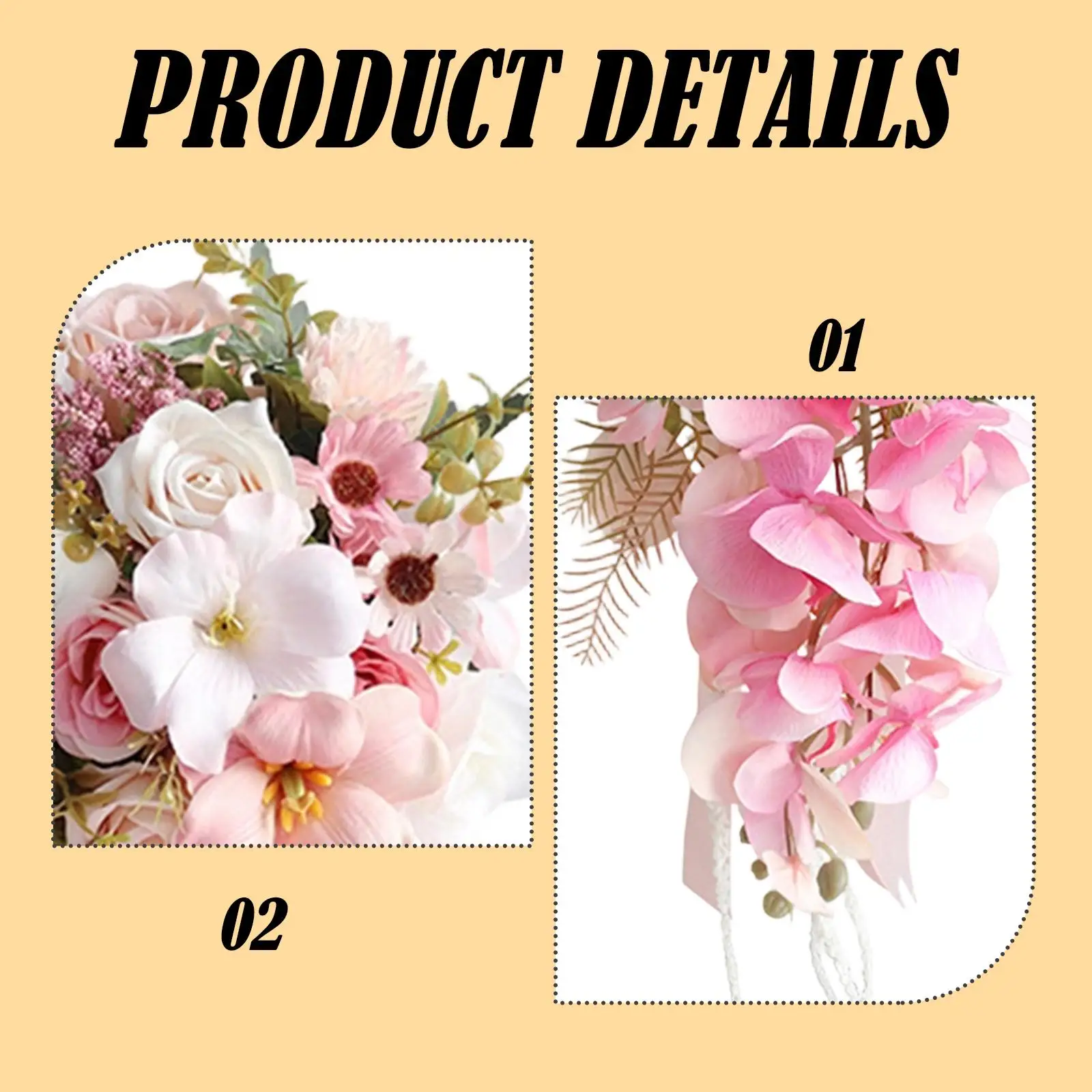 

Искусственный букет цветов: элегантная романтическая цветочная композиция для невесты, на помолвку и праздники