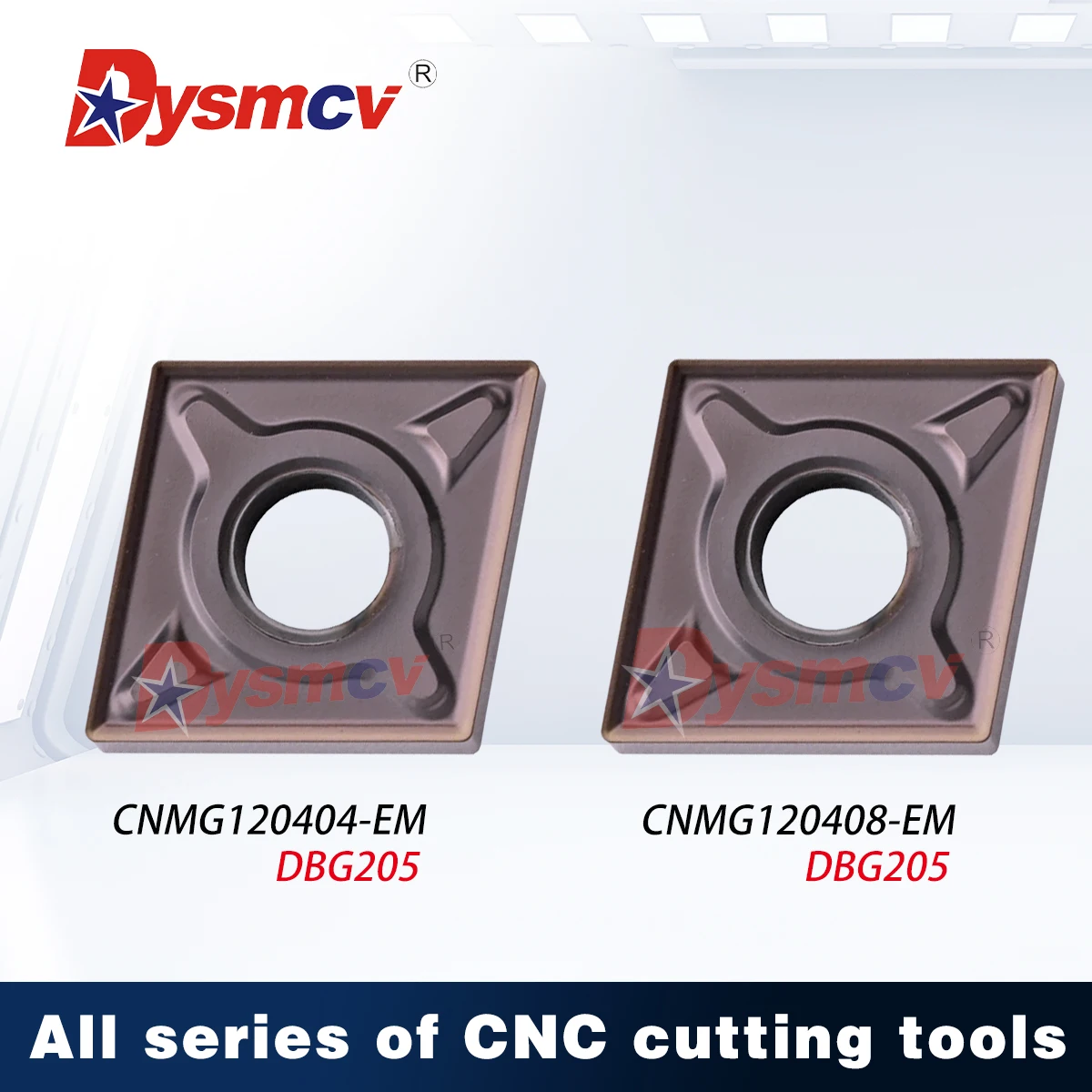 

10 шт. CNMG120404 CNMG120408 EM DBG205 Высококачественный ромбный внешний круглый лезвие Токарный станок с ЧПУ Токарные инструменты Серия CNMG Вставка с ЧПУ