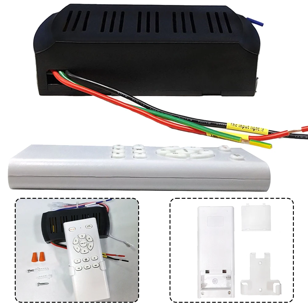 Ceiling Fan Timing Ceiling Fan Light Kit Wall Cradle Included Works With 95% Ceiling Fans Battery Not Included