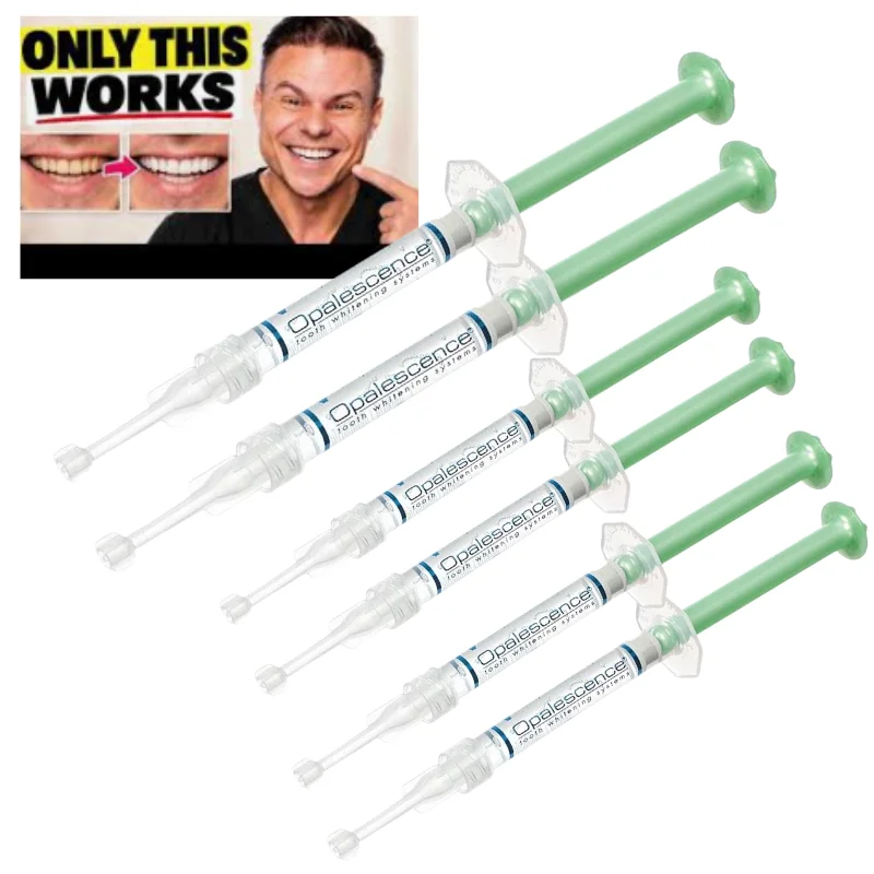 Opalescence 35% Teeth Whitening Gel Syringes Kit Fresh Breath Dental Whitening Serum For Yellow Stained Teeth Oral Care