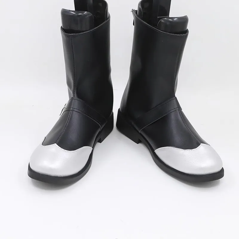 Anime Yakuza Goro Majima Cosplay Stiefel schwarze Schuhe Halloween Karneval Party Rollenspiel Kostüm Requisiten Frauen Männer