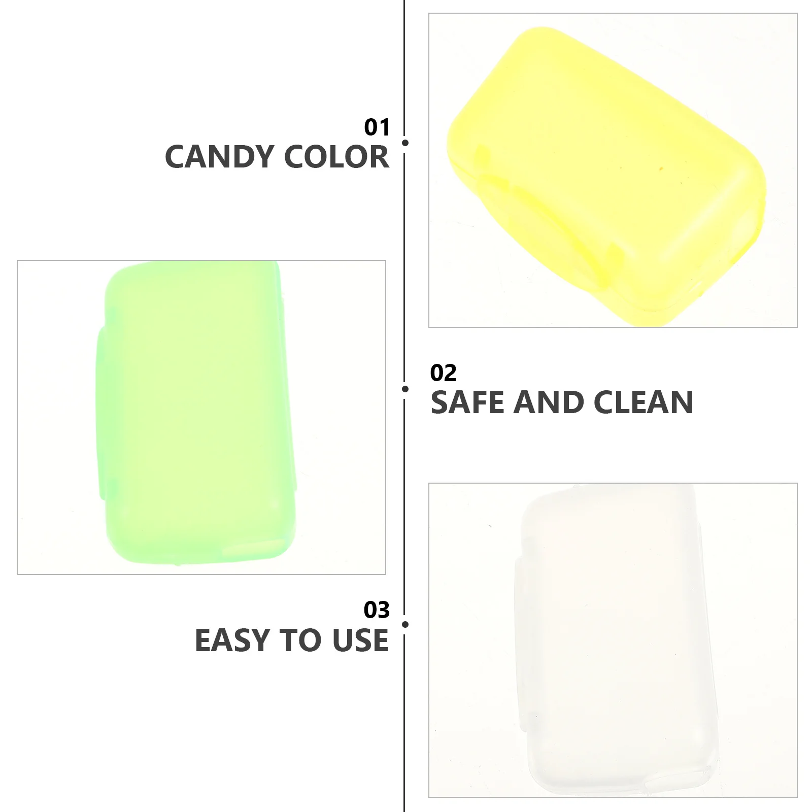 12 Stück Reise-Zahnbürstenabdeckungen, staubdichte Schutzkappen für alle Zahnbürstenarten, tragbare Aufbewahrung für Camping, Wandern, Outdoor