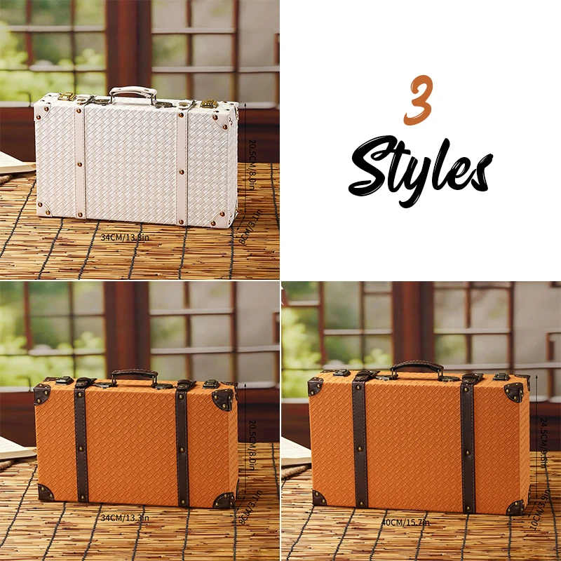 Vintage houten koffer Multifun - Retro Vintage Trunk Suitcase recensie en prijs