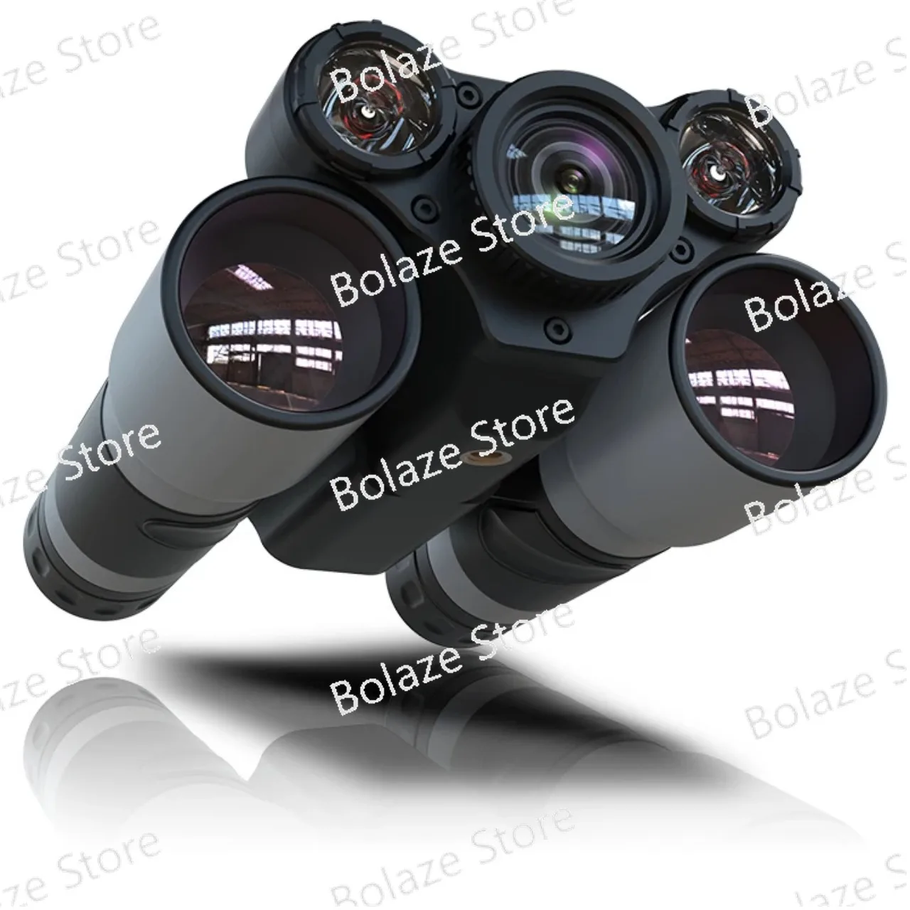 

Dual tube daytime telescope 300 m rechargeable 8x zoom night vision binocular camera 1080p