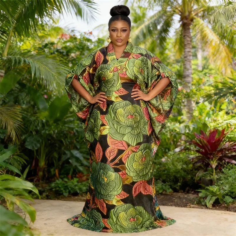 

Африканские платья для женщин: платье с цветочным принтом, хиджаб, платье-анкара, дашики, бубу, марокканский кафтан, традиционная одежда, джеллаба, платье-халат