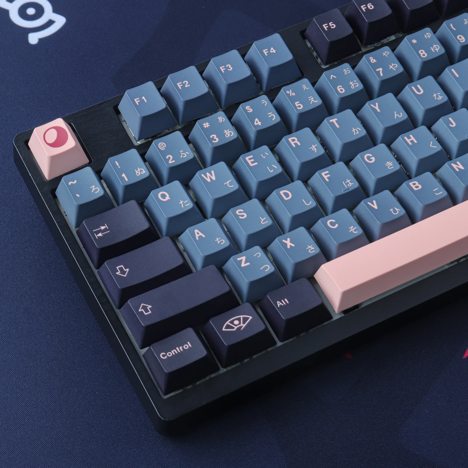 

GMK Nightingale Keycaps Set 134 Keys PBT Material Cherry Profile Gaming KeyCap for Fits MX Switch 68/75/84 Mechanical Keyboard