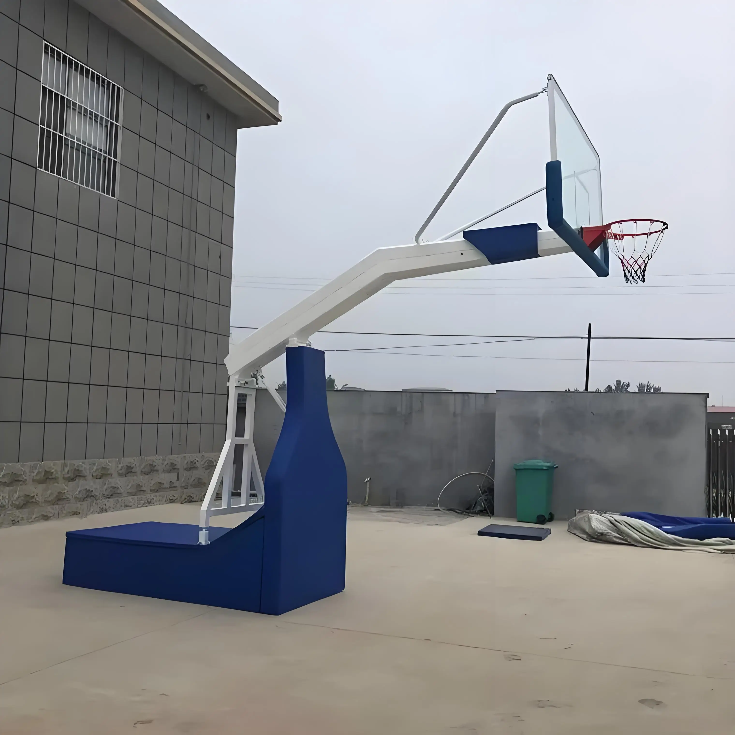 Outdoors Indoors Professional Basketball Hoop Adjustable Portable Basketball Hoop Stand 10 Feetpromote sales