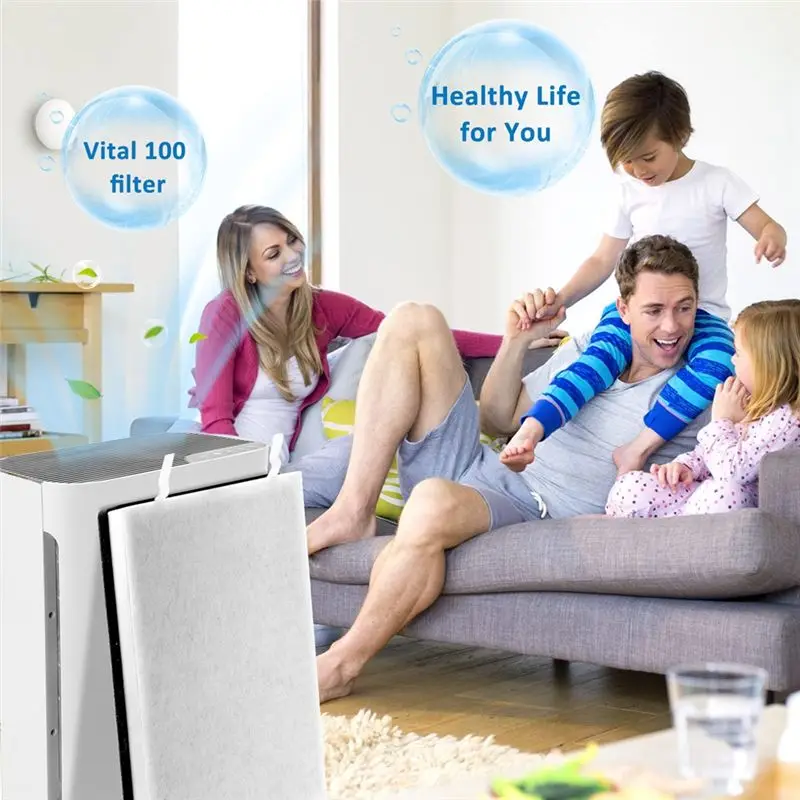 wdl-4-pieces-pour-accessoires-de-purificateur-d'air-vital-100-vital100-remplacement-veritable-filtre-active-hepa-a-haute-efficacite