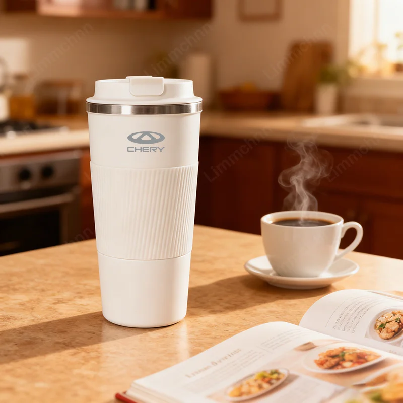 كوب قهوة معزول للسيارة من الفولاذ المقاوم للصدأ مع غطاء عازل آمن للسفر لشيري تيجو 2 3 4 7 8 Pro QQ Iq Fulwin Fulwin Arrizo #1