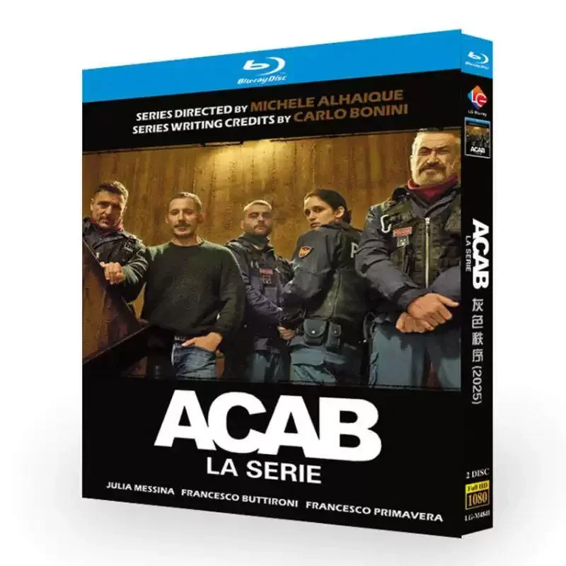 BD Blu-ray Disc Grey Order, Serie de Drama Italiana, Set de DVD 1080p con Subtítulos en Chino, Inglés y Japonés