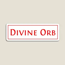 Path Of Exile Divine Orb Magnet Decor Refrigerator Colorful Holder Funny Kids Magnetic Toy for Fridge Organizer Children Cute