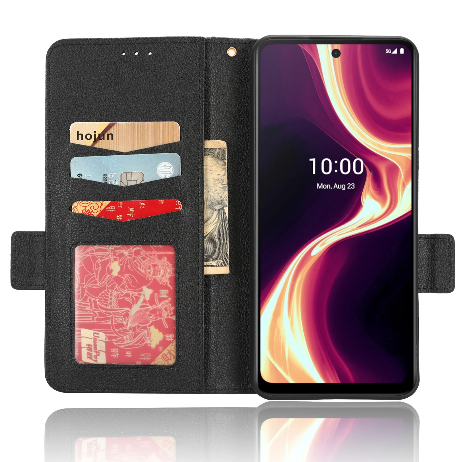 Card Slot Wallet Cover For Boost Mobile Celero 5G+ 7.0