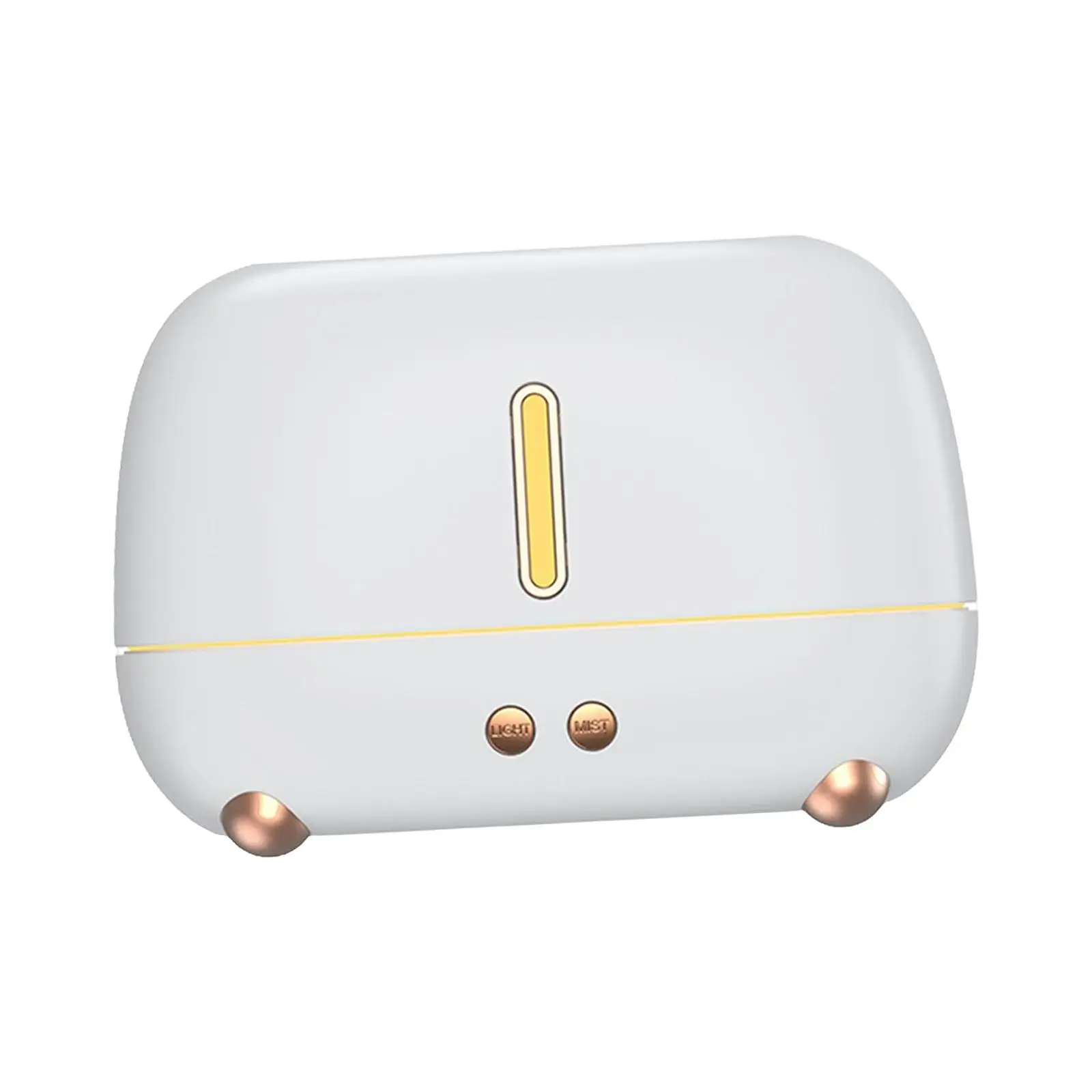 เครื่องเพิ่มความชื้นในอากาศ USB พร้อมน้ํามันหอมระเหยเปลวไฟสมจริงสีสันสดใส