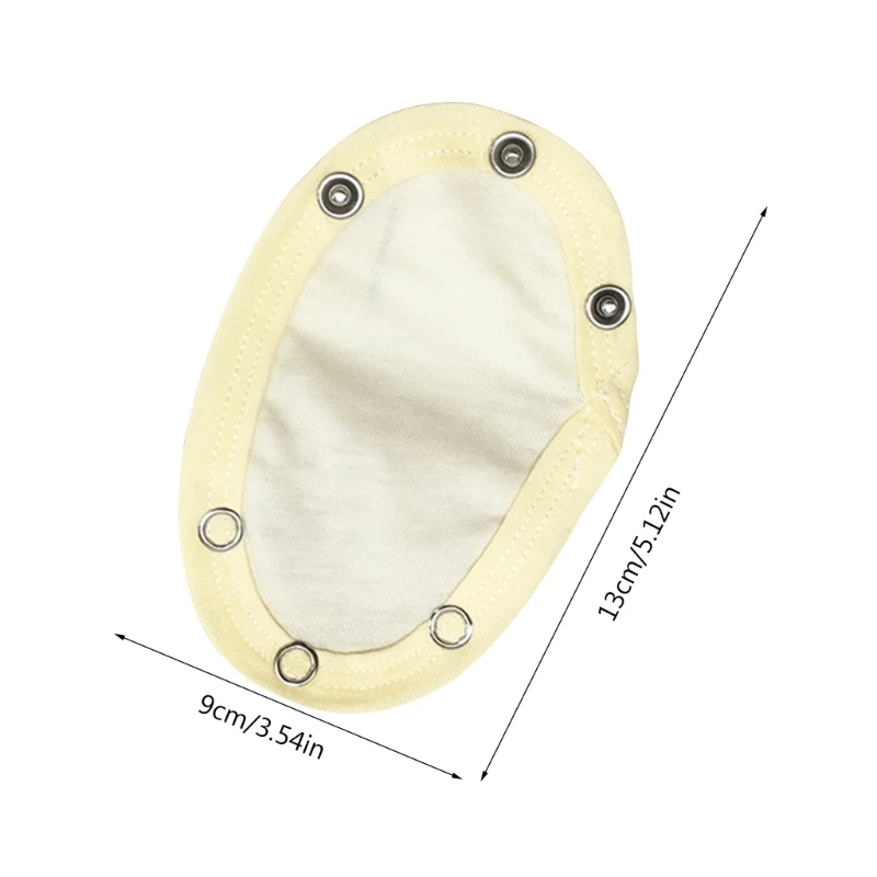 5PCS Baby Jumpsuit Diaper Infant Romper Length Extender Newborn Bodysuit Button Extended Diaper for Triangle Crotch