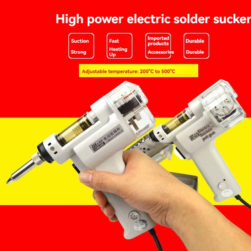 Electric Vacuum Desoldering Pump Solder Sucker Gun Heating Core Suction Tin S-997P Torch Core Iron Core 100W