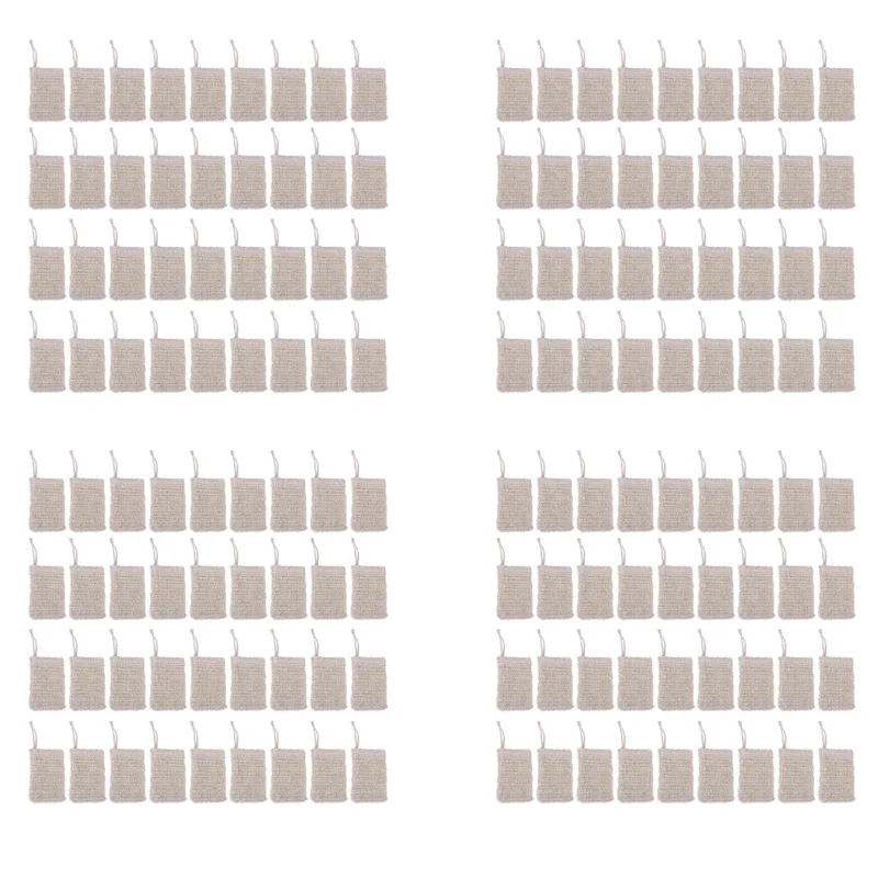 

AB33-Shower Bath Сизалевый мешок для мыла Мешок для мыла из натурального сизаля Отшелушивающее мыло Saver Чехол-держатель 144 шт.